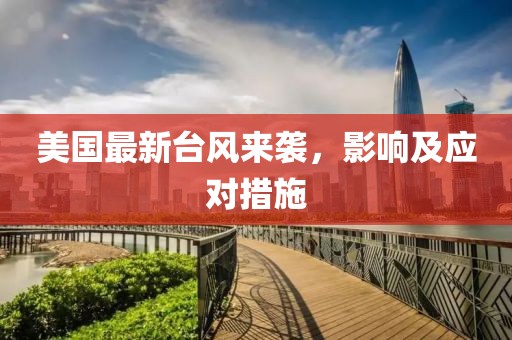 美国最新台风来袭，影响及应对措施