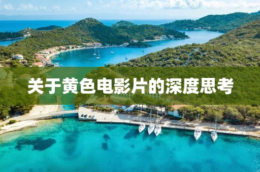 关于黄色电影片的深度思考