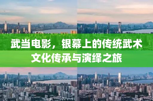 武当电影，银幕上的传统武术文化传承与演绎之旅
