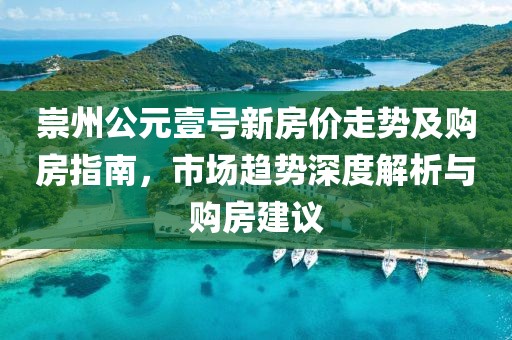 崇州公元壹号新房价走势及购房指南，市场趋势深度解析与购房建议