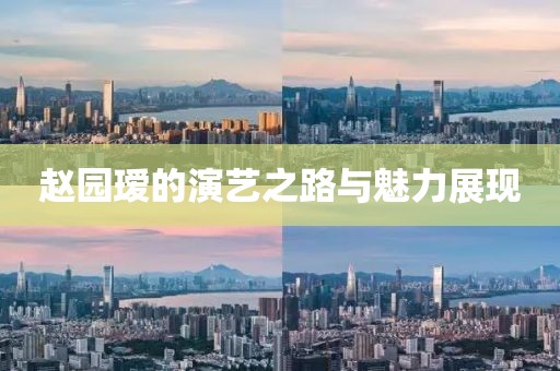 赵园瑷的演艺之路与魅力展现