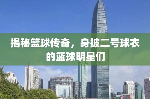 揭秘篮球传奇，身披二号球衣的篮球明星们