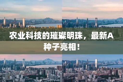 农业科技的璀璨明珠，最新A种子亮相！
