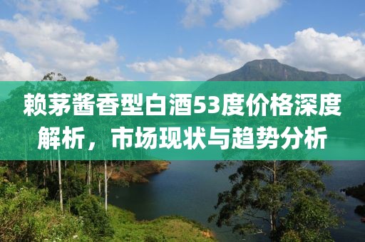 赖茅酱香型白酒53度价格深度解析，市场现状与趋势分析