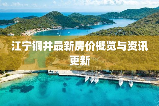 江宁铜井最新房价概览与资讯更新