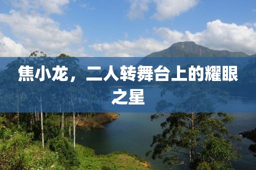 焦小龙，二人转舞台上的耀眼之星