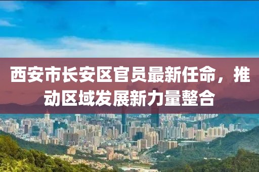 西安市长安区官员最新任命，推动区域发展新力量整合