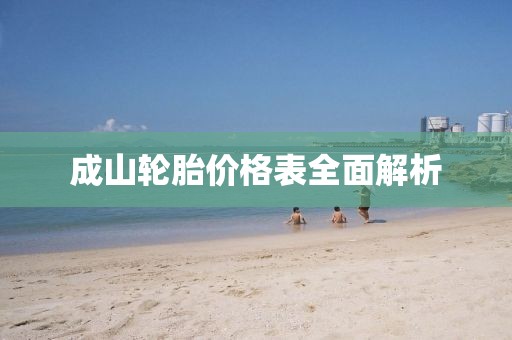 成山轮胎价格表全面解析
