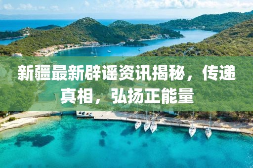 新疆最新辟谣资讯揭秘，传递真相，弘扬正能量