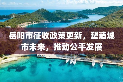 岳阳市征收政策更新，塑造城市未来，推动公平发展