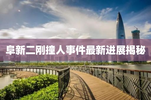 阜新二刚撞人事件最新进展揭秘