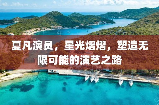 夏凡演员，星光熠熠，塑造无限可能的演艺之路