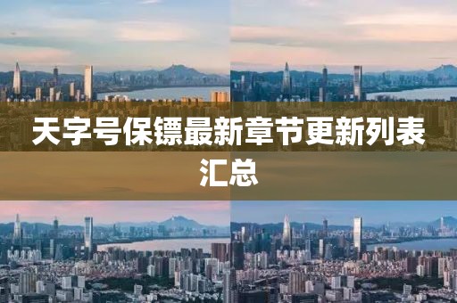 天字号保镖最新章节更新列表汇总