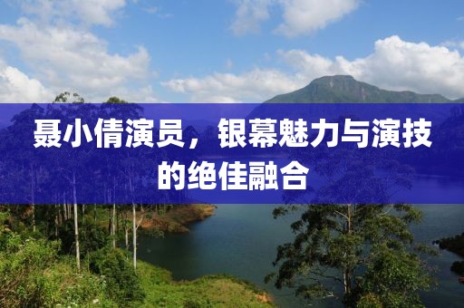 聂小倩演员，银幕魅力与演技的绝佳融合