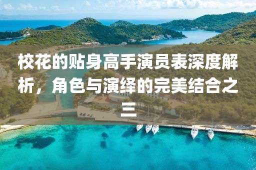 校花的贴身高手演员表深度解析，角色与演绎的完美结合之三