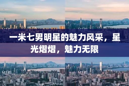 一米七男明星的魅力风采，星光熠熠，魅力无限
