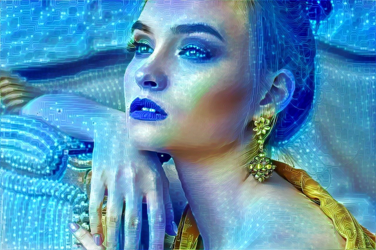 动漫女生正脸，细致描绘的艺术魅力展现绝美风采